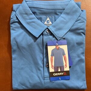 Gerry Weber Men's Sky Blue Polo Shirt